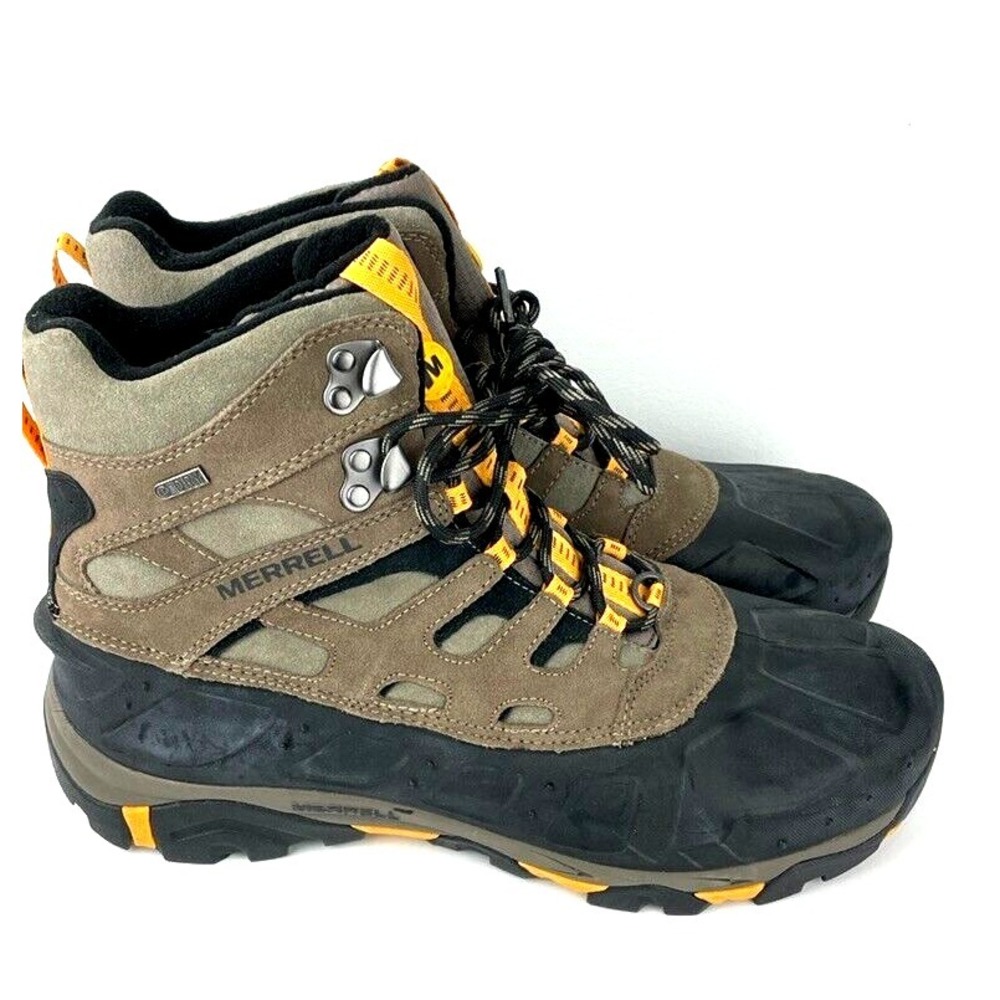 Merrell Stone Moab Polar Mens US 12 Waterproof Footwear Hiking Boots NWOB